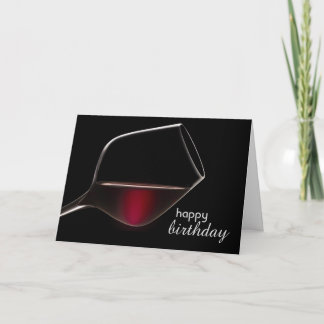 Fun with Wine Birthday Card