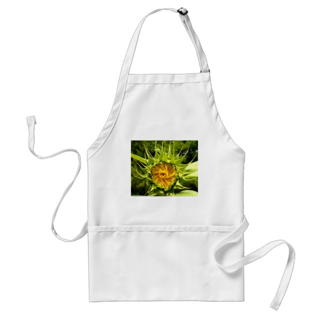 Fun yellow floral Sunflower Standard Apron (Front)
