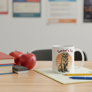Fun Yellows with Sunglasses Golden Retriever Coffee Mug