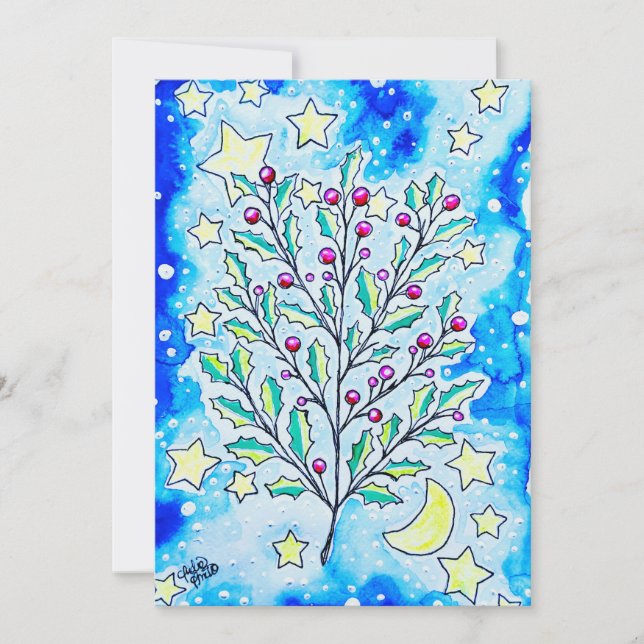 fun Yule card (Front)