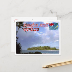 Funafuti Atoll - Tuvalu - Postcard