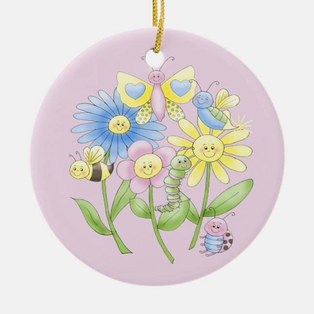 FunBugs Ceramic Tree Decoration (Front)