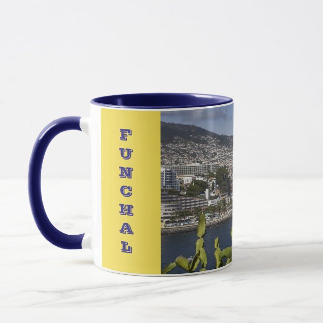 Funchal Madeira Panoramic Cup (Left)
