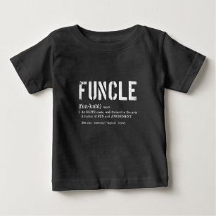 Funcle Fun Uncle Definition For Military Veterans Baby T-Shirt
