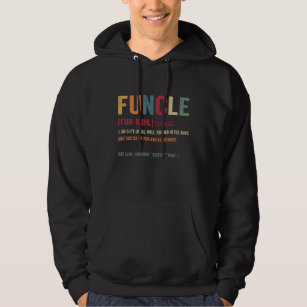 Funcle Funny Uncle Definition, Awesome Legend Hero Hoodie