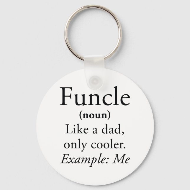 Funcle Key Ring (Front)