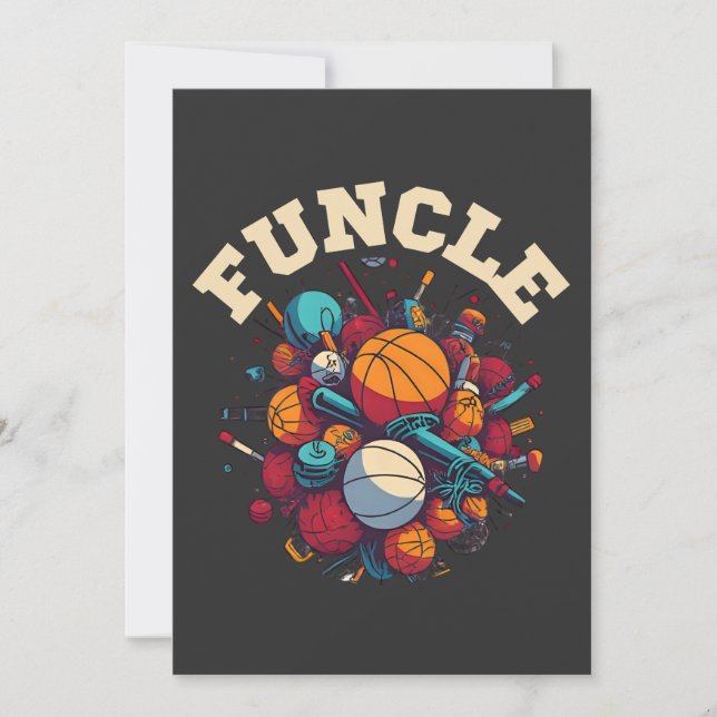 FUNCLE - The Fun Uncle Sports Equipment Whirlwind Card (Front)