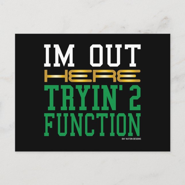 Function Postcard (Front)