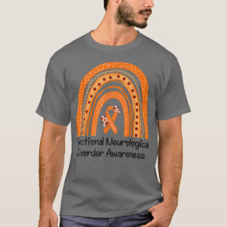 Functional Neurological Disorder Awareness FND Ora T-Shirt