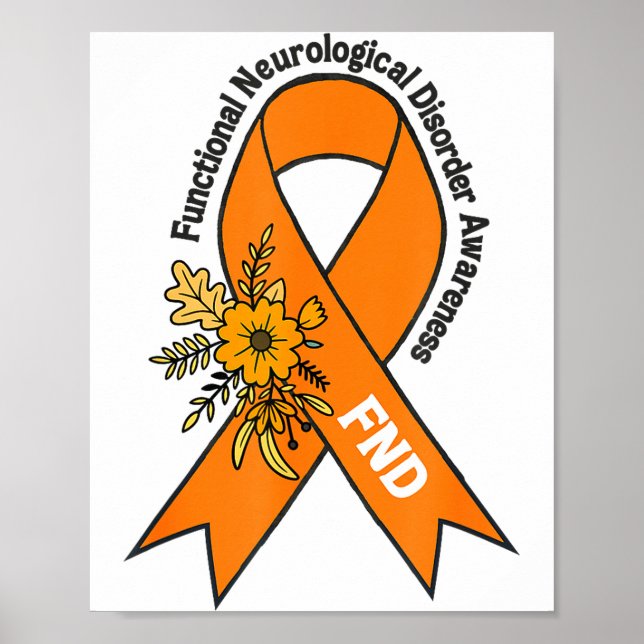 Functional Neurological Disorder Awareness Fnd War Poster (Front)