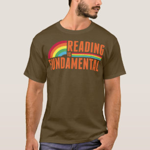 Fundamental Reading Geeky Bookworm Poetry Lover T-Shirt