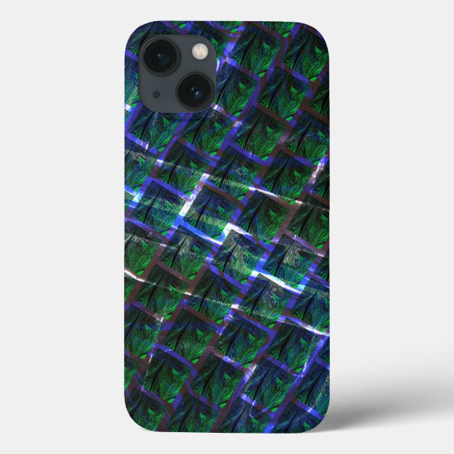 Fundo com imagem verde sob grade escura? Case-Mate iPhone case (Back)