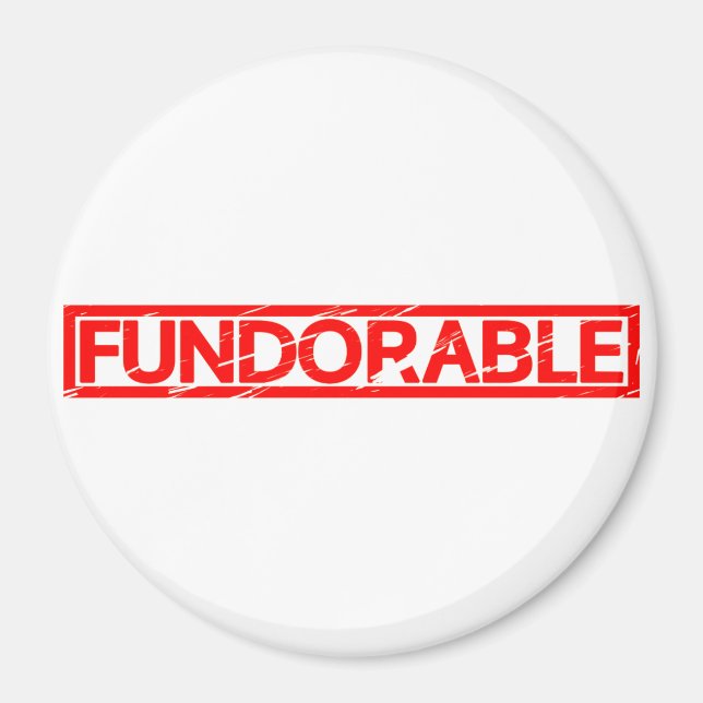 Fundorable Stamp Magnet (Front)