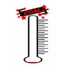 Fundraising Goal Thermometer BLANK Goal