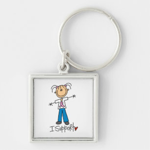 Fundraising I Support Key Ring