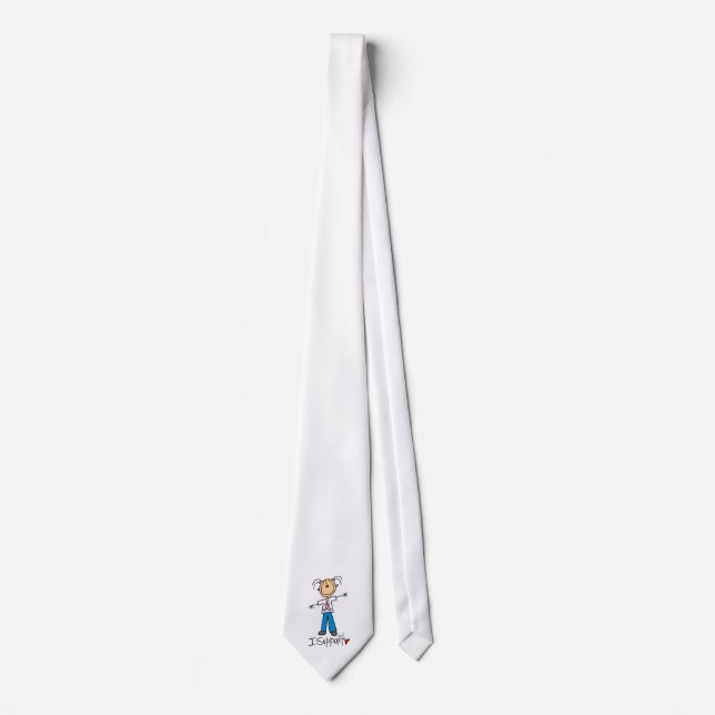 Fundraising I Support Tie (Front)