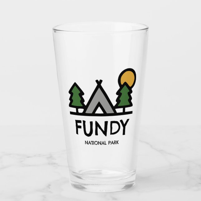 Fundy National Park Glass (Front)