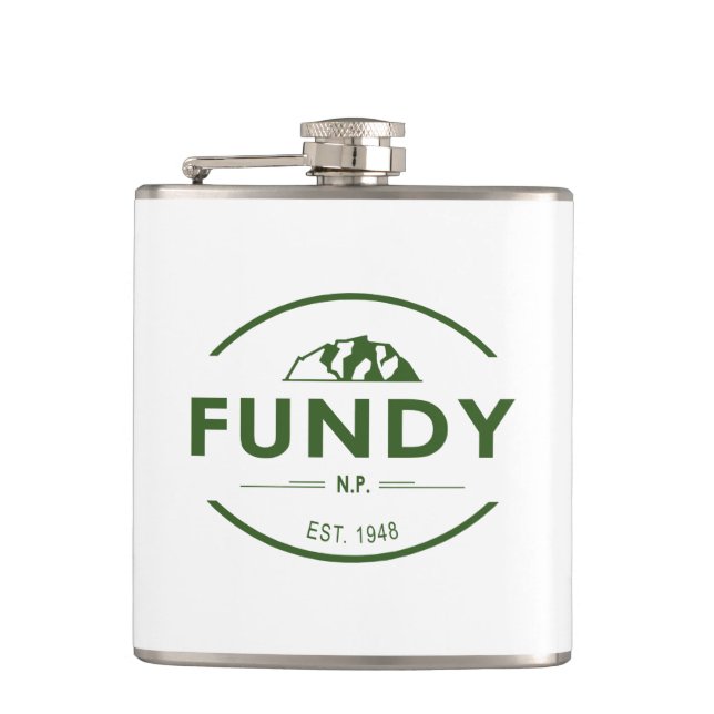 Fundy National Park Hip Flask (Front)