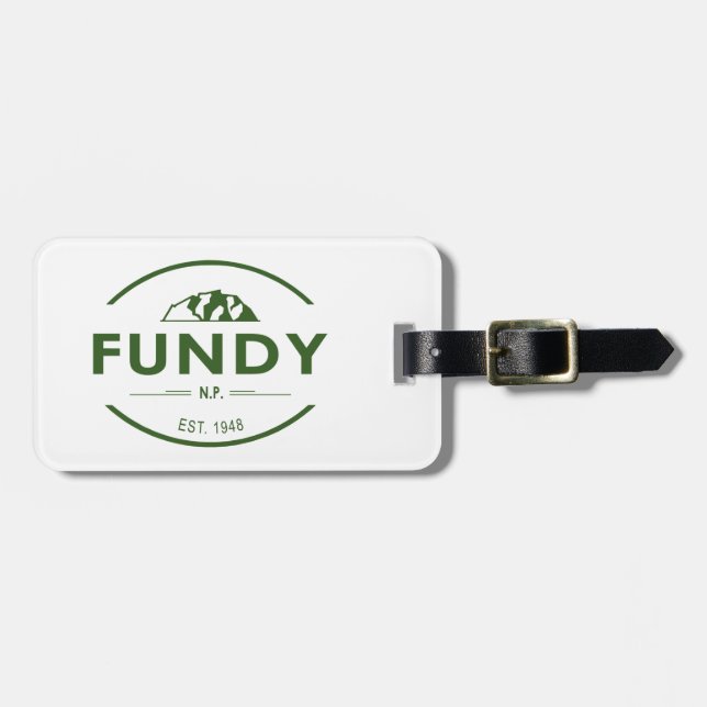 Fundy National Park Luggage Tag (Front Horizontal)