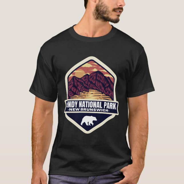 Fundy , New Brunswick � Spirit of Australia T-Shirt (Front)
