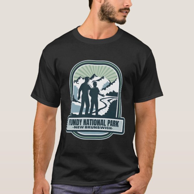 Fundy , New Brunswick � Spirit of Australia T-Shirt (Front)