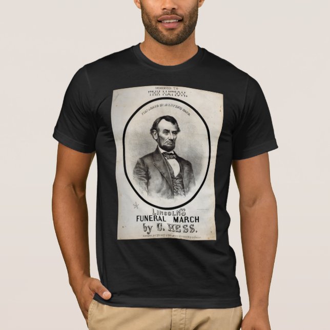 Funeral - Abraham Lincoln T-Shirt (Front)
