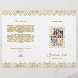 Funeral Brochure Template
