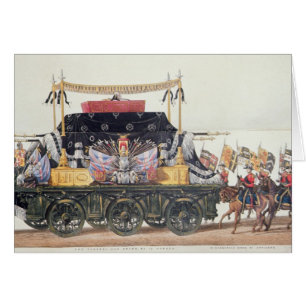Funeral Car of the Duke of Wellington, 1853