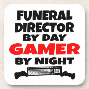 Funeral Director Gamer Coaster