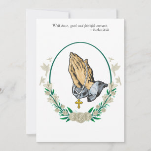 Funeral Invitation 