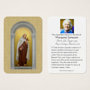 Funeral Memorial Holy Card St. John of the Cross