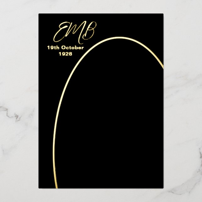 Funeral Memorial Modern Simple Photo (Front)