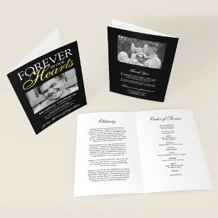 Funeral Memorial Order of Service Program Programme