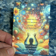 Funeral / Memorial Remembrance Prayer Card