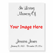 Funeral Memorial Service Wake Foam Boards