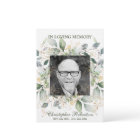 Funeral Memorial Sympathy Poem Prayer Thank You 