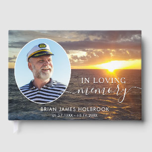 Funeral Ocean Sunset Photo In Memory Guestbook