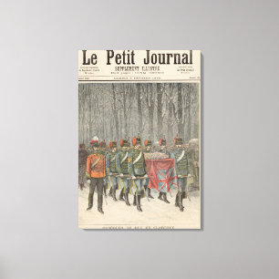 Funeral of Albert Victor Duke of Clarence Canvas Print