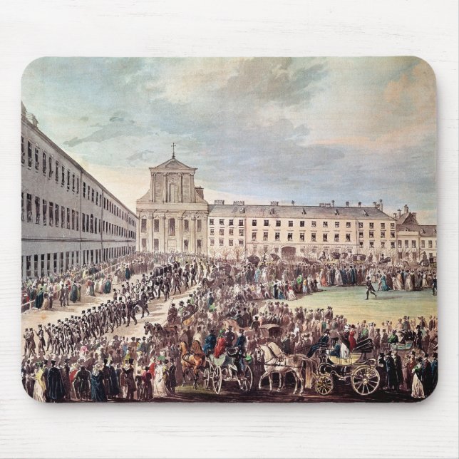 Funeral of Ludwig van Beethoven  in Vienna Mouse Pad (Front)