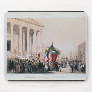 Funeral of the victims of the La Madeleine Mouse Pad