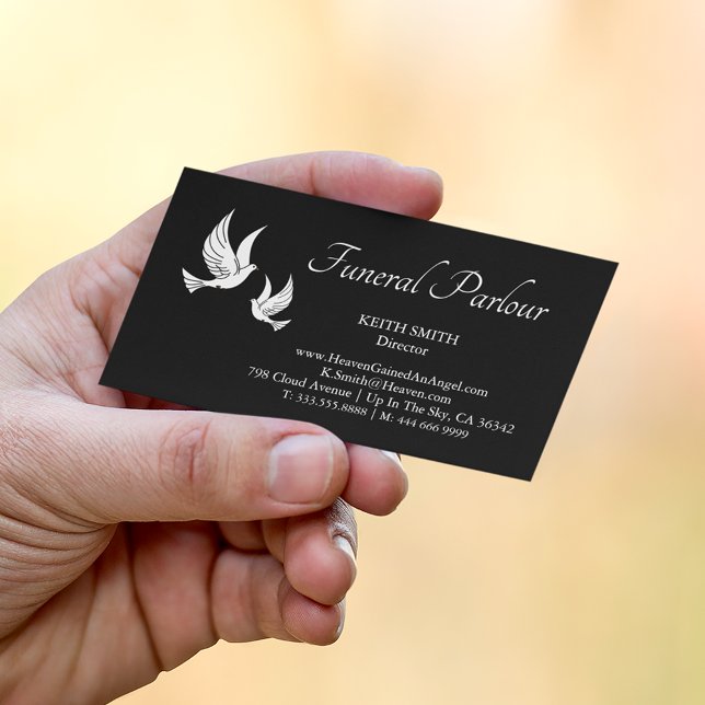 Funeral Parlour | Funeral Director Business Card (Creator Uploaded)