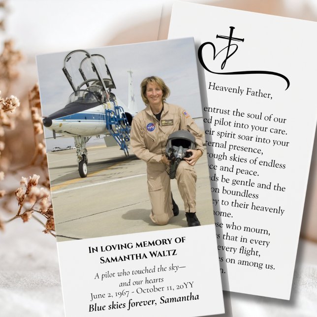 Funeral Photo Prayer for Pilot Modern Aviation (Creator Uploaded)