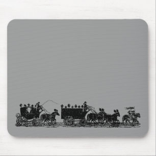 Funeral Procession Mouse Pad