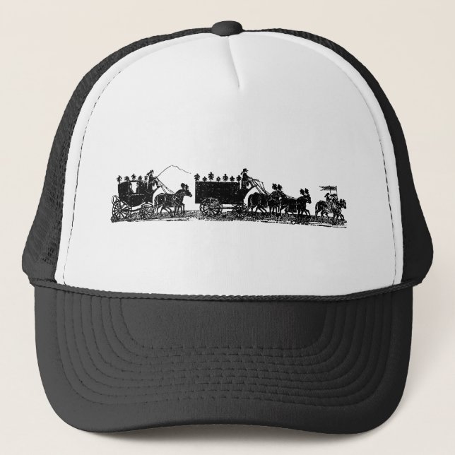 Funeral Procession Trucker Hat (Front)