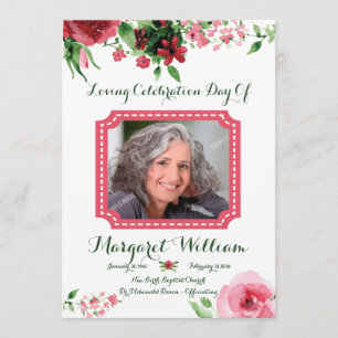 Funeral Program Card