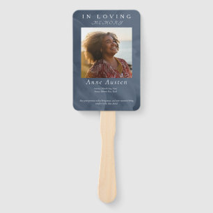 Funeral Program Fan – Memorial Keepsake