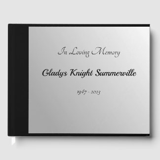 Funeral Service Guestbook | Eternally Yours