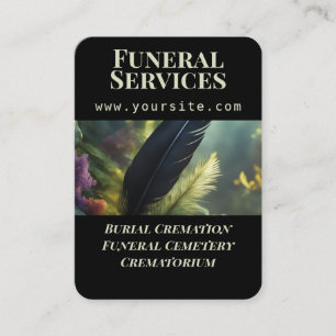Funeral Services - Business Card