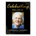 Funeral Sign | Celebration of Life Photo