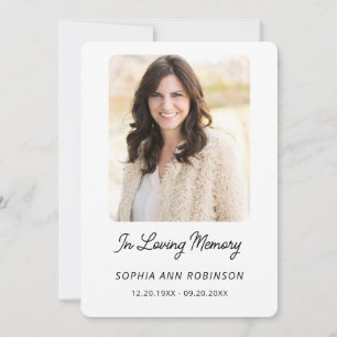 Funeral Sympathy Memorial Prayer Remembrance Cards